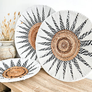 Taani Patterned Wall Baskets