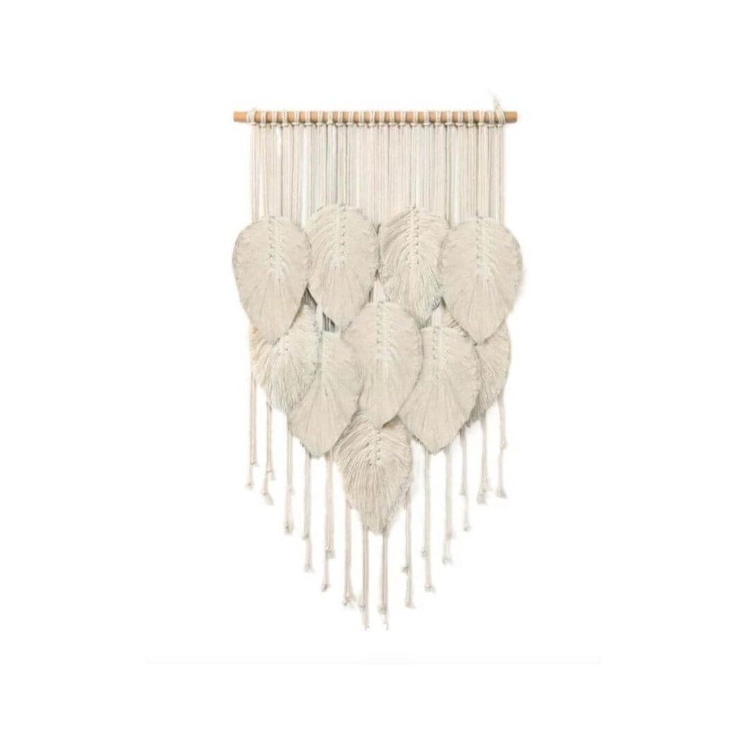 Mali Macrame Leaf Wall hanging